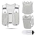 MotiveTech Light Hydration Vest with A Bottle of Water Pack of Water for The Breathable Gym Vest for Climbing Camp Cycling, Grey