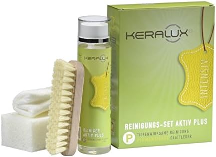 Leather Foam Cleaner Keralux Active Plus | Repair Safe Leather Color Restore Denim Dye Transfer from Car Seats Furniture