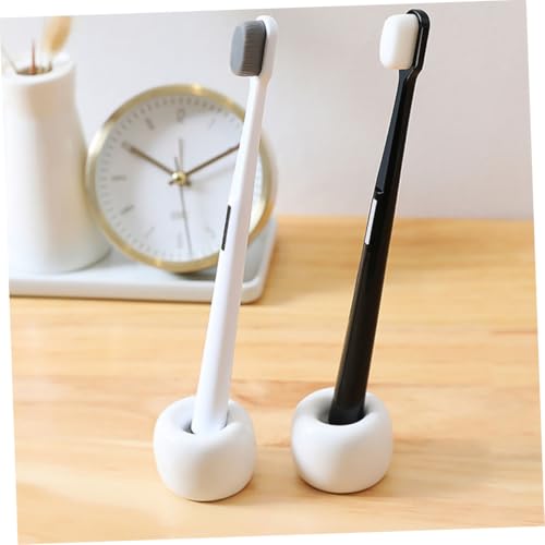 TOGEVAL 4 Stück Weiche Zahnbürsten für Empfindliches Zahnfleisch Erwachsene und Schwangere Sanfte Reinigung Kompakt Leichte Handzahnbürste zur Mundpflege – Bild 8