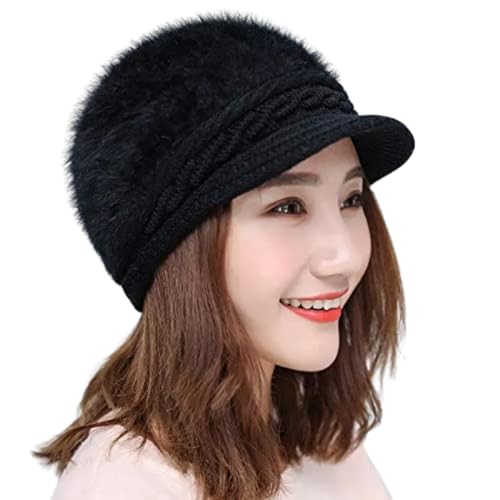 Handcuffs Women's Wool Beanies Hat (Black) Free Size