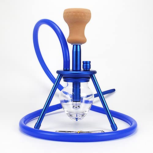 DBGA Mini Shisha Set, Wasserpfeife Reise Shisha Set Komplett, Shisha ist Tragbar und für Reisen Geeignet, 3 Farben…