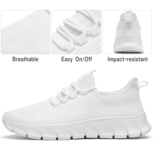 Damyuan Running Shoes for Women Tennis Sneakers Slip on Walking Lightweight Comfortable Athletic Gym Summer Casual Workout Shoes Mesh Shoes3