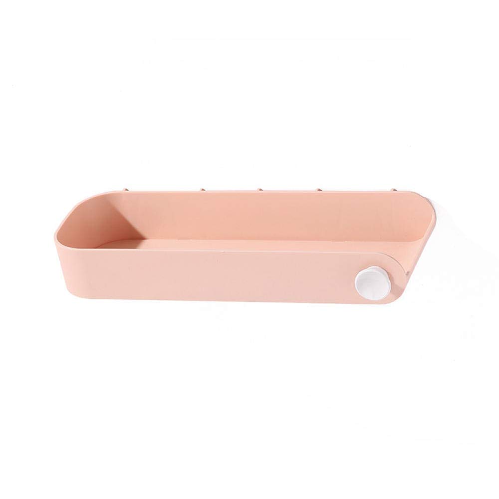Generic Wall Mounted Set of Solid Shelf for Kitchen Bedroom Decor Storage Shelf Withng Suction Cup Shower Caddy