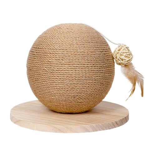 Anti-stress chat pour escalade et mâcher avec jouet en sisal QHQQXN