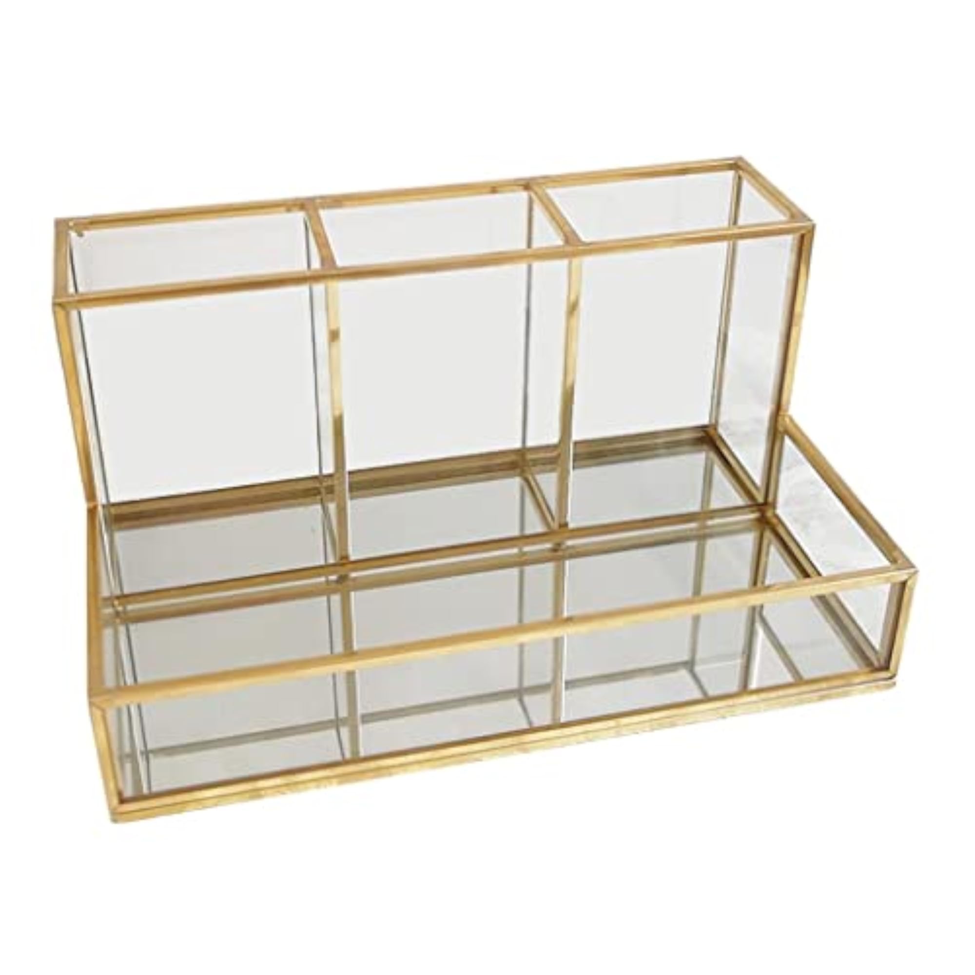 Cosmetic Case Jewelry Organizer Holder, Makeup Storage