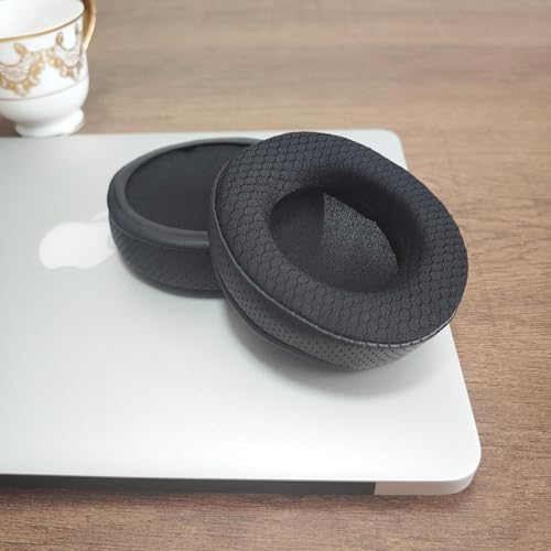 Almohadillas para auriculares Xone XD2-53 de repuesto para auriculares Allen & Heath Xone XD2-53 y XD-53, con tela duradera y espuma viscoelástica miniatura 6