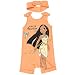 Disney Princess Pocahontas Infant Baby Girls Romper and Headband Set Orange 6-9 Months -  Bentex Group, Inc., N-27A-799