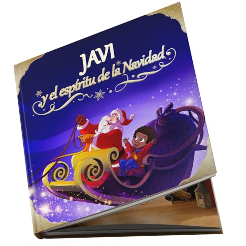 Cuento personalizado de Navidad para niños | Libro infantil navideño con nombre y foto | “Tu peque salva la Navidad” | Solidaridad, generosidad y espíritu navideño | Regalo personalizado para niños
