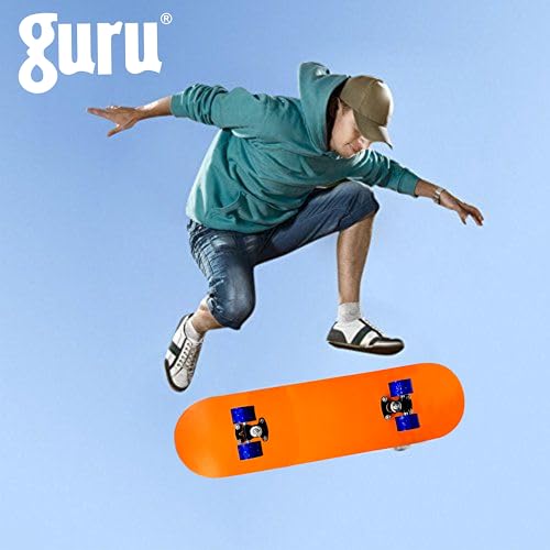 Image of GURU Skateboard, Wooden Non-Slip Skateboard for Kids, Adult, Casterboard /Skate Board /Hoverboard /Longboard for Beginners, Learners, Training Purpose for All Age Group