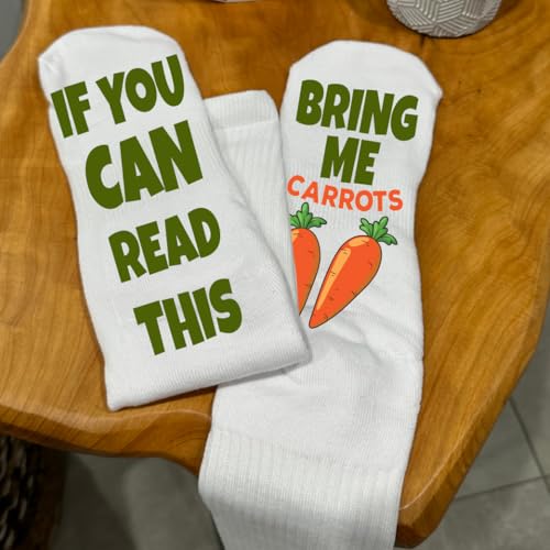 Funny Food Socks for Men and Women – Novelty Socks with Carrot Soup Mac and Cheese Designs – Gift for Birthday Holiday4