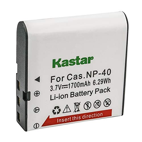 Kastar Np-40 Battery Replacement For Cas Exilim Ex-Z1050 Ex-Z750, Kodak Lb-060 Az521 Az361 Az501 Az522 Az362 Az526, Hp D3500 Skl-60 V5060H V5061U And Sun06 Yco6 Full Hd Portable Camera #TOP8
