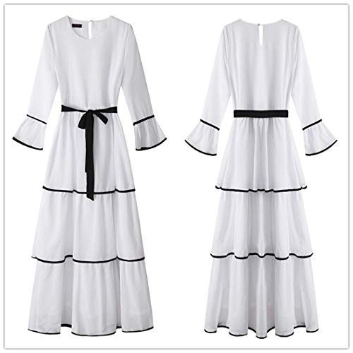 Hzux Elegant Muslim Dresses For Women Long Dress Women Abaya Dress Islamic National Robe #TOP3