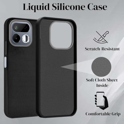 Image of Jkobi Rubberised Back Cover Case for Realme 16T 5G (Textured Grip Design | Camera Protection | Slim and Light Weight | Soft Touch and Feel)