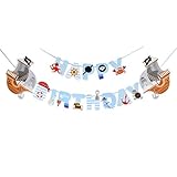 Hängen Sie dieses Banner an Decke, Fenster, Garten, Bäumen, Kamin, Veranda, Tür, im Freien oder an der Wand usw.