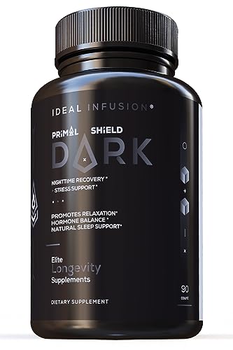 Ideal Infusion Nighttime Muscle Recovery & Deep Sleep Supplement: Relaxation and Stress Support - Magnesium Glycinate, KSM-66 (Melatonin Free) Muscle Cramp Relief, Vegan