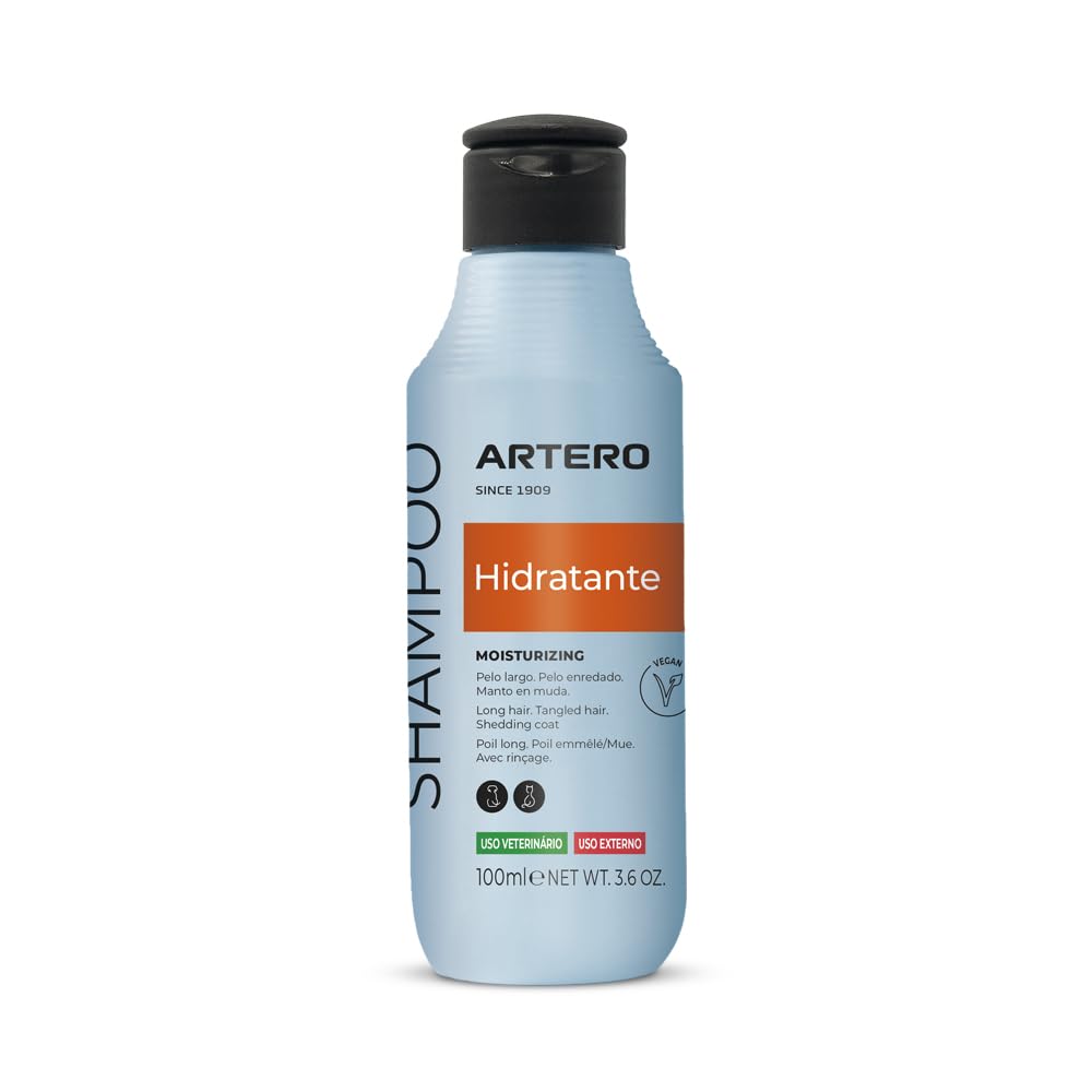 Artero Idratante. Shampoo per cani che apporta grande idratazione per mantenere un cane a pelo lungo. (100 ml)