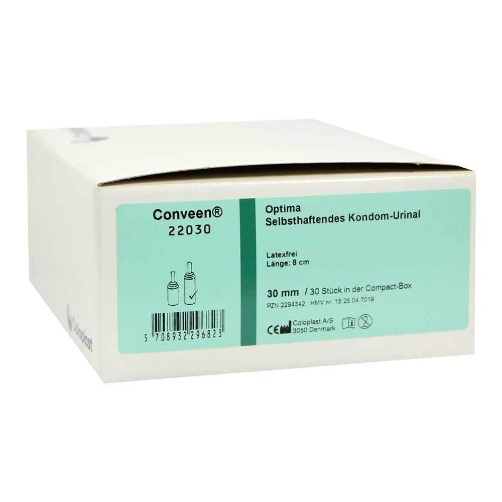 Conveen Optima Kondom-Urinal 8cm 30mm 22030, 30 St. Kondome