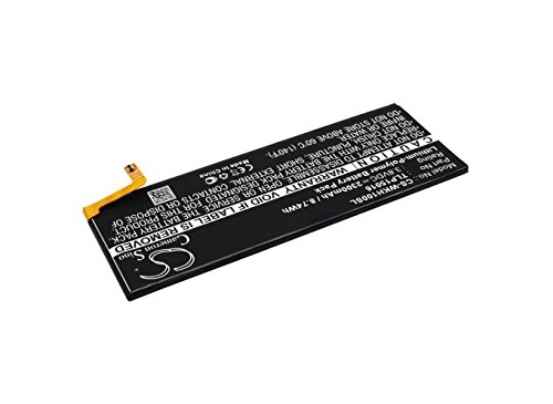 TECHTEK Batterie 2300mAh Compatible avec [Wiko] Highway Star, Highway Star 4G, 4G Dual SIM remplace S104-Q06000-000, S104-Q14000-001, TLP15016