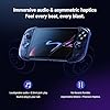 OnePro Cloud Handheld Portable Remote Play Gaming Console, For Xbox Cloud Gaming, NVIDIA GeForce NOW, Playstation, PC, Long-Battery Life, 7" 1080P Touchscreen, Lightweight Retro Game Handheld - 64G (Black Translucent)