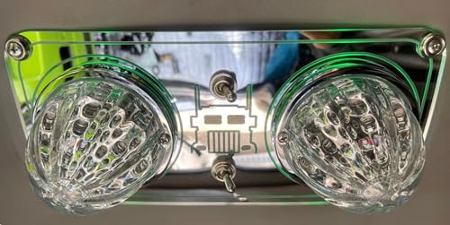 Placa de luces de cúpula LED para Peterbilt 386 388 389 379