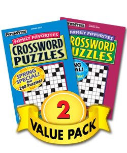 Family Favorites Crossword Volumes - 2 Pack