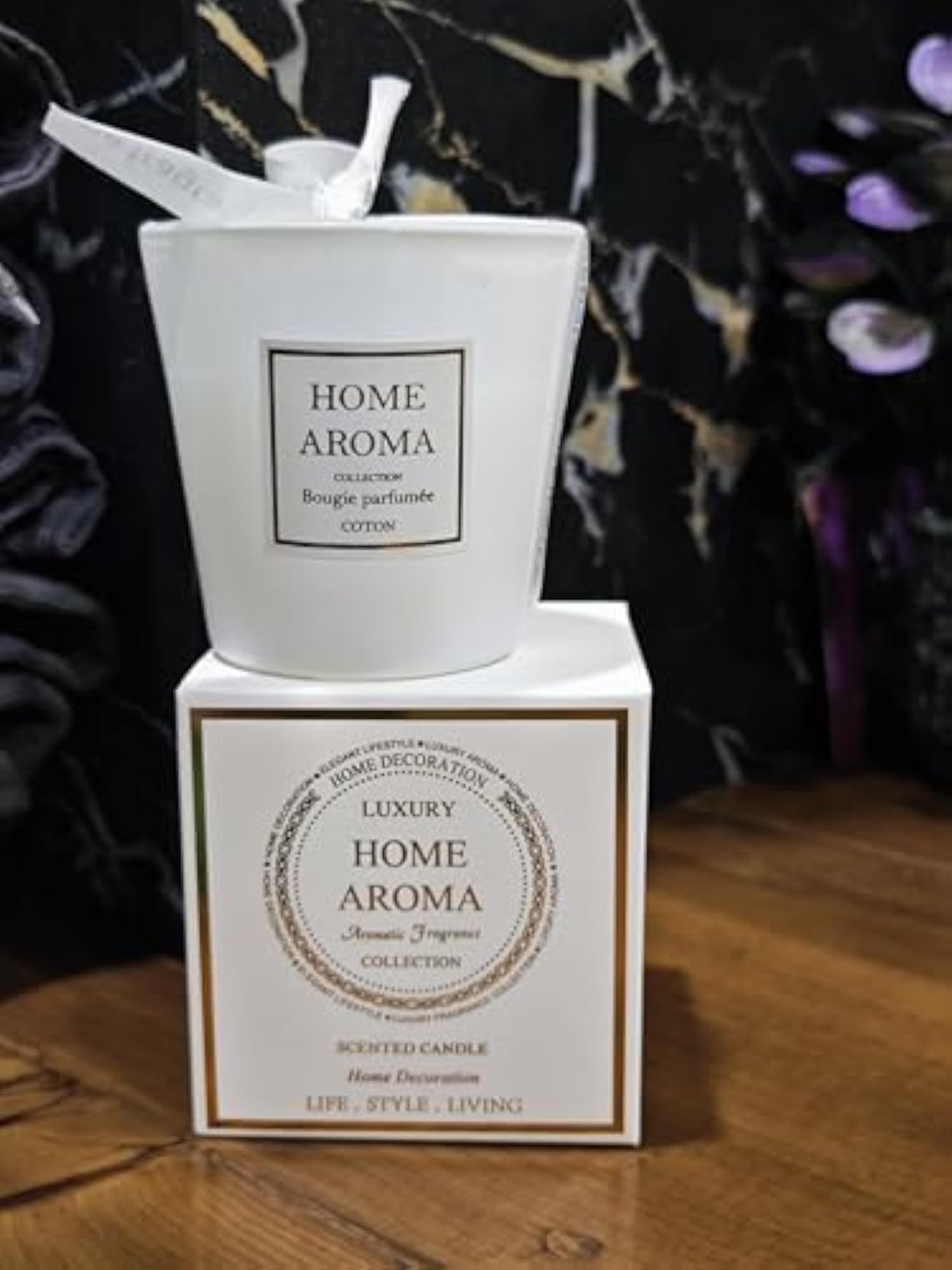Nordic Pine Scented Candle, Long-Lasting Soy Wax Gift