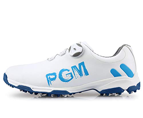 PGM Chaussure de Golf Imperméable pour Hommes avec Système...
