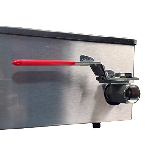 Paragon ParaFryer Funnel Cake Fryer Machine for Professional Concessionaires Requiring Commercial Quality & Construction 25 Pound Oil Capacity 4400 Watts Electric 220 Volt Requires 6-20 Receptacle