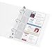 Avery Clear Business Card Organizer Pages for 5.5