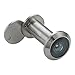 Forliggio Peephole Front Door Viewer with Privacy Cover, One-Way 220 Degrees in Satin Nickle