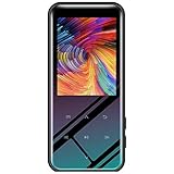 MP3 Player 136GB with Bluetooth 5.2 Portable Music Player with 2.4' Large Screen Headphones Built-in Speaker Support FM Radio Voice Recorder E-Book