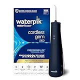 Waterpik Hydropulseur sans fil Gem 5100 pour voyage et maison, rechargeable, portable, étanche pour la douche, le soin quotidien des gencives, le nettoyage des dents, les appareils dentaires, les
