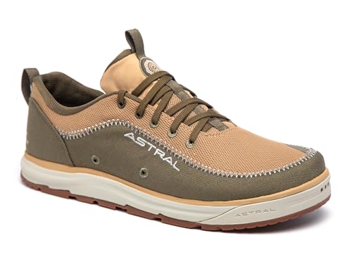 Astral Brewer 3.0 Water Shoe - Zero Drop, G.SS Rubber Grip, Quick-Dry & Recycled Materials for Hiking, Boating, and Everyday Use, Treefrog Tan, M10/ W11
