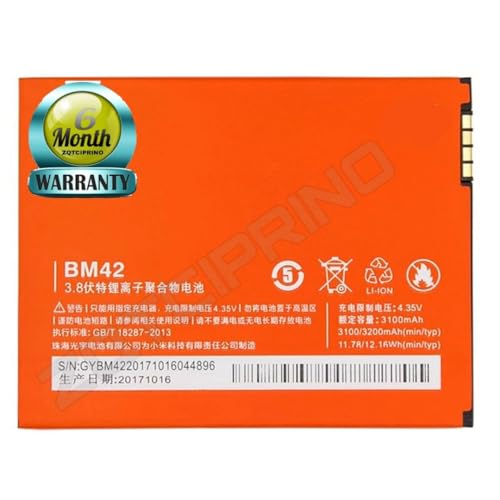 Image of Original BM42 Battery for Redmi Note 3G /4G Note Battery with 6 Month Warranty****(B181)