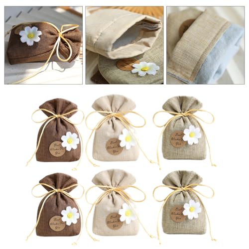 Abaodam 6 piezas bolsas de sachet de lavanda miniatura 7