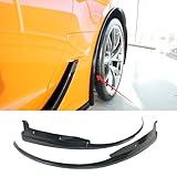 skkyoro Rear Wheel Trim Compatible with for Chevrolet Corvette C7 Grand Sport/Z06/ZR1 2014-2019 Widebody Models Rear Quarter Extension Wheel Arch Mud Guard Trim (Carbon Fiber Print)