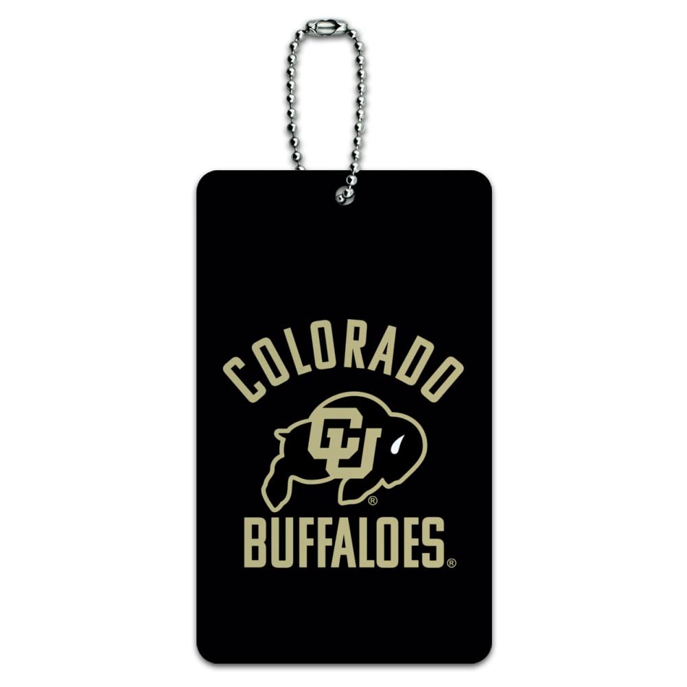 Colorado Buffaloes Luggage Card Suitcase Carry-On ID Tag