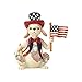 Enesco Jim Shore Heartwood Creek Pint Size Patriotic Dog w/Flag