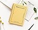 PAPERIAN Brilliant Undated Monthly & Weekly Planner - Wirebound, 106 Pages, 5.9 x 8.2 inches, Honey Yellow, 2019