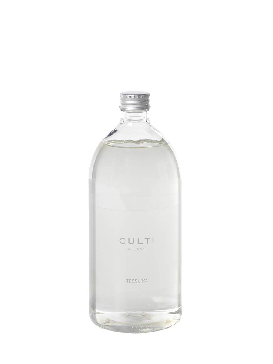 Duftstäbchen 500 ml Decor mit Nachfüllpackung 1000 ml – eleganter Raumduft – Culti Milano – Lebensdauer 6 Monate Abdeckung 30 m² – edles Design und hochwertiger Duft (Stoff)