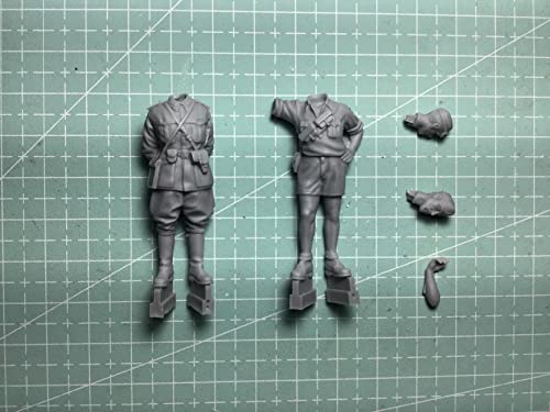 Kit figura modelo resina 1/35 sin armar sin pintar miniatura 2