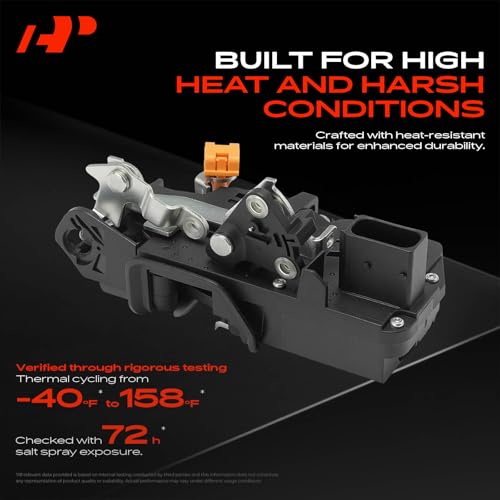 Image of A-Premium Door Lock Actuator Compatible with Hummer H2 2003-2005 Front Right Passenger Side