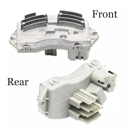 Image of HVAC Fan Blower Motor Resistor for BMW 1 3 Series X5 X6 E70 E71 E72 E81 E82 E88 E90 - Front Side, Replace 64119146765 64116927090 64119222072 64119266185 64119265892