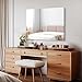 CILIBER Frameless Mirror, 30x36 inch Rectangle Bathroom Mirror for Wall, Upgraded Shatterproof Vanity Mirror with Polished Edge for Bathroom,Bedroom,Living Room and Entryway