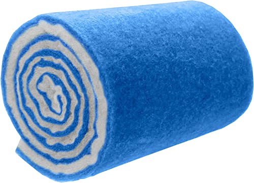 Big Kahuna Aquarium Filter Floss Rolls – 12-inch Pond and Aquarium Filter Media – 1-inch Thick Wet/Dry Aquarium Filter Pad – Bonded Filter Media Pad for Freshwater or Marine Aquariums, Ponds – 6ft