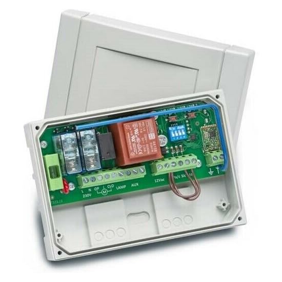 Dieffematic S06 F03-BB-S06FB Centrale di Controllo Automazioni - con Ricevitore Codici Fissi e B&B, senza Relè AUX