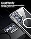 ESR für Samsung Galaxy S25 Ultra Kameraschutz, individuelle Schutzfolie, kratzfest, dünnes gehärtetes Glas mit Aluminium Rand, Galaxy S25 Ultra hüllenfreundlich, 1 Set, Schwarz