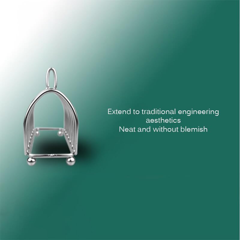 Porta toast in acciaio inox, 6 fette, supporto per pane tostato, design moderno ed elegante con piedini a sfera e maniglia per il trasporto, adatto per cucina, ristorante o hotel, 16 x 8 x 10 cm