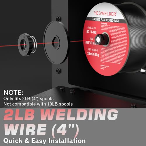 Image of YESWELDER 140A MIG Welder with Lift TIG Torch, 110V Flux Core /Stick /Lift TIG