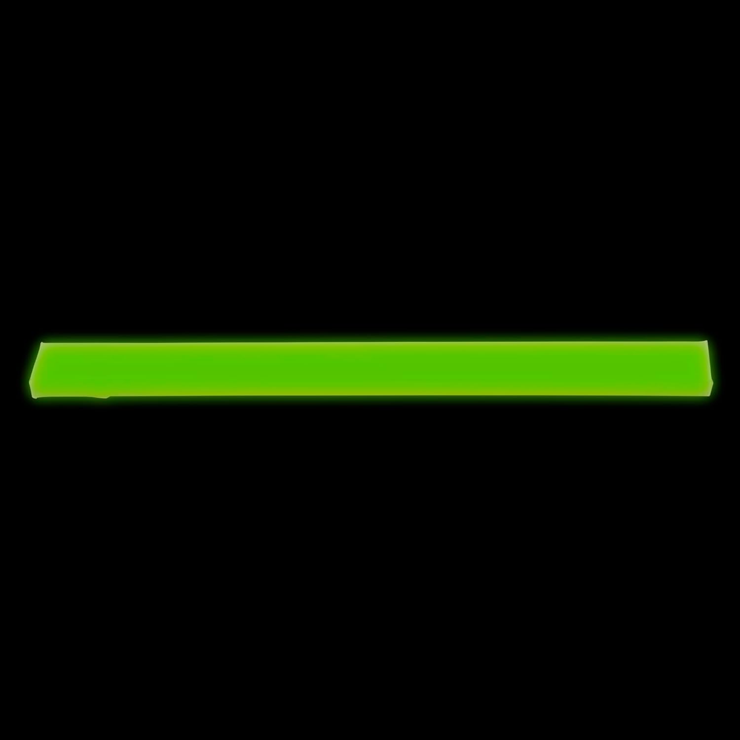 Cyalume SnapLight Light Stick, Military Grade, 12 Hours Duration, 12 Inches, 25 Pack, Green